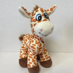 Peluche girafe aux gros yeux