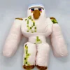 Peluche Golem Minecraft doux câlin enfant aventure