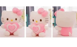 Peluche Hello Kitty douce cœur amour enfant câlin