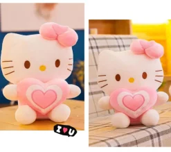 Peluche Hello Kitty douce cœur amour enfant câlin