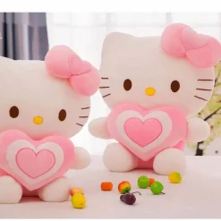 Peluche Hello Kitty douce cœur amour enfant câlin