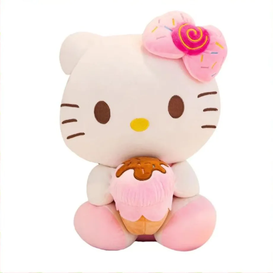 Peluche Hello Kitty douce gourmandise estivale