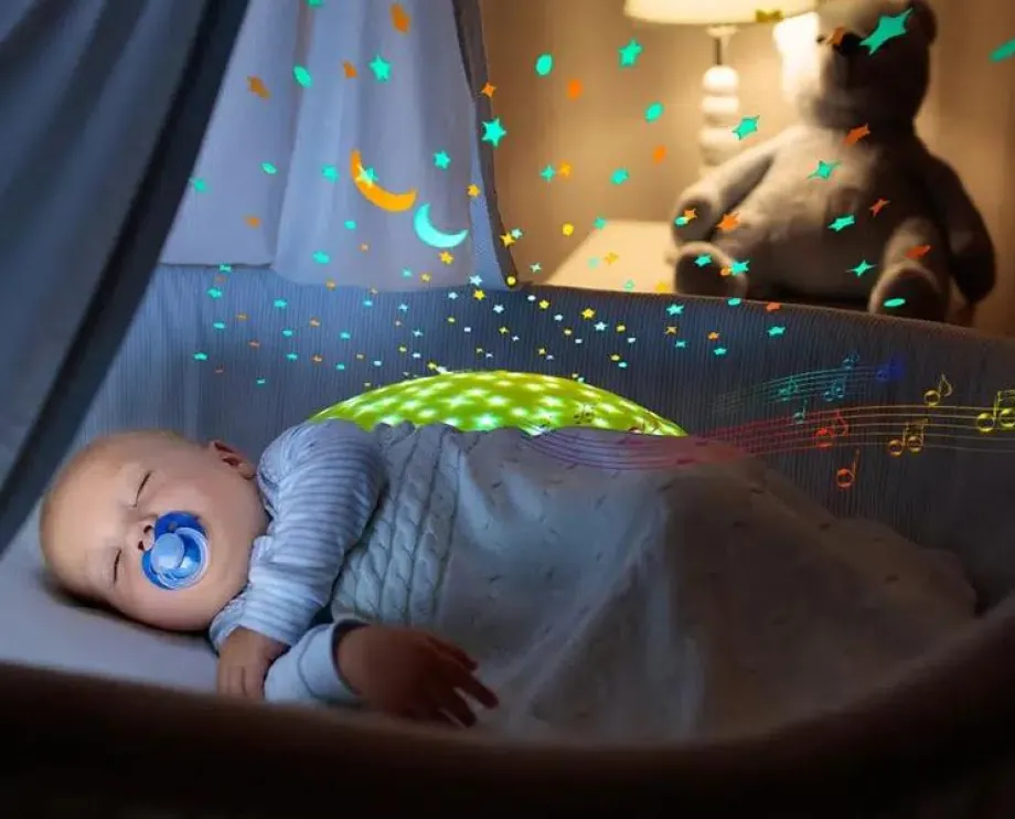 Peluche hibou bruit blanc apaisant doux sommeil enfant