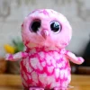 Peluche hibou pastel doux coloré pour chambre enfant