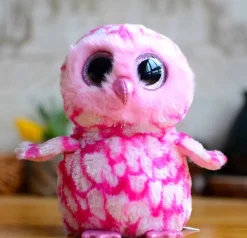 Peluche hibou pastel doux coloré pour chambre enfant