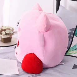 Peluche Kirby bouche ouverte douceur chambre enfant