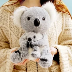 Peluche koala avec son bébé