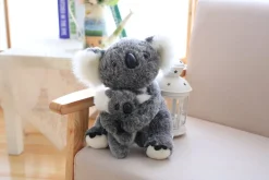 Peluche koala avec son bébé