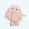 Peluche lapin blanc doux enfant kawaii câlin hiver