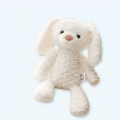Peluche lapin blanc doux câlin enfant univers tendre