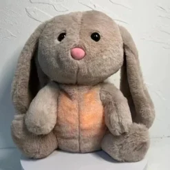 Peluche lapin doux berceuse relaxante pour enfant