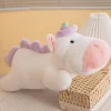 Peluche licorne blanche à câlins
