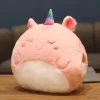 Peluche licorne squishmallow réchauffe main calme