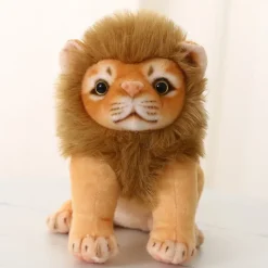 Peluche lion petit à la crinière douce