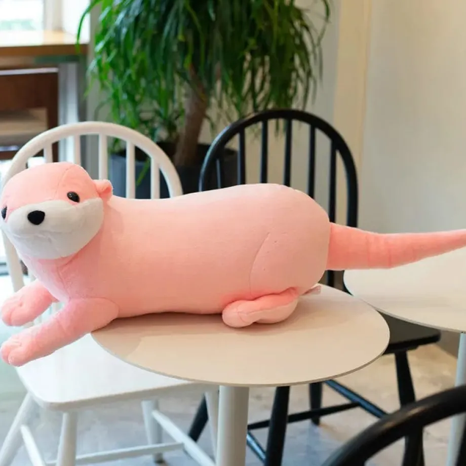 Peluche loutre coloré