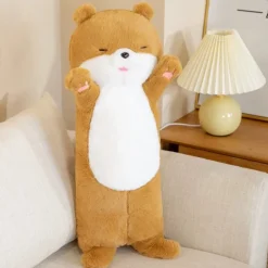 Peluche loutre géante et câline