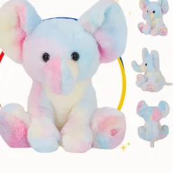 Peluche éléphant veilleuse douce chambre enfant nuit