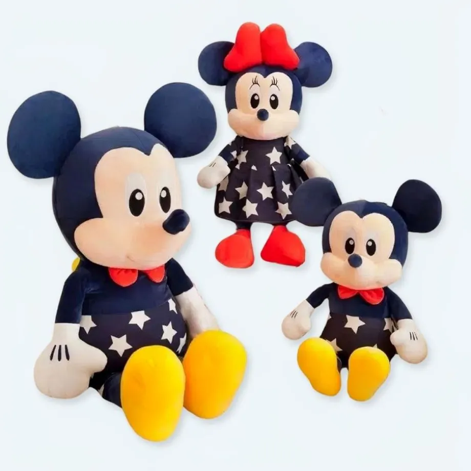 Peluche Mickey douce étoilée enfant Disney collection