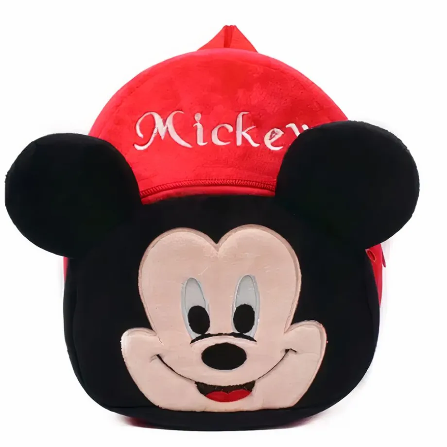 Peluche Mickey sac à dos doux enfant Disney amusant