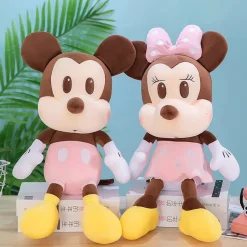Peluche Minnie Mouse marron