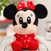 Peluche Minnie Mouse mini tenue rouge