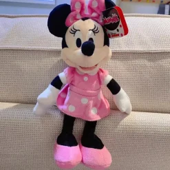Peluche Minnie Mouse rose originale
