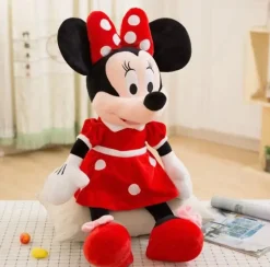Peluche Minnie Mouse rouge classique