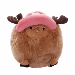 Peluche One Piece Chopper rose douce câline enfant