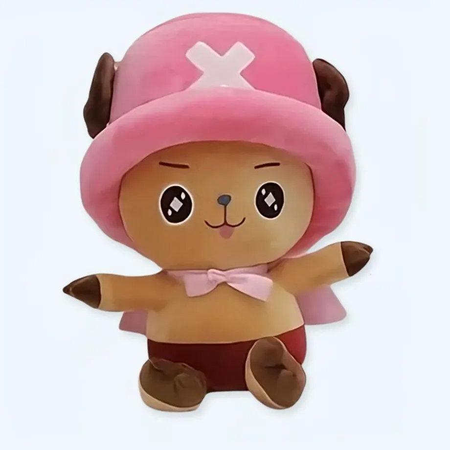Peluche One Piece Tony Chopper rose doux câlin enfant