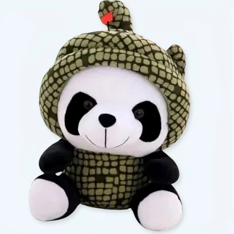 Peluche panda serpent douce originale pour enfant