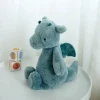 Peluche petit dragon bleu