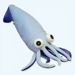 Peluche pieuvre calamar géant océan doux enfant