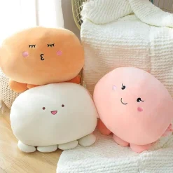 Peluche pieuvre élégante et colorée