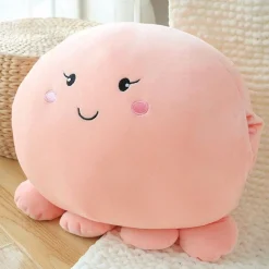 Peluche pieuvre élégante et colorée