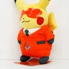 Peluche Pikachu adorable costume rouge enfant câlin