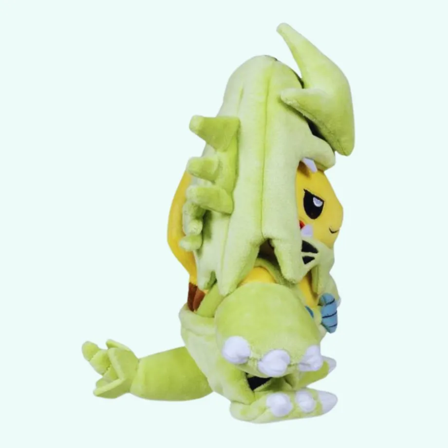 Peluche Pikachu costume Tyranocif doux enfant fun