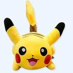 Peluche Pikachu jaune sourire chaleureux enfant doux
