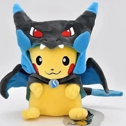 Peluche Pikachu Méga Dracaufeu X douce enfant collection