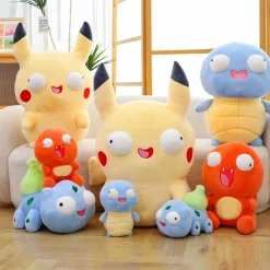Peluche pikachu rigolote éclair joyeux