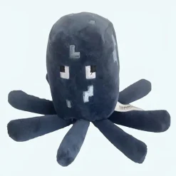 Peluche poulpe Minecraft doux câlin enfant gamer