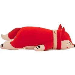 Peluche renard calme et endormi