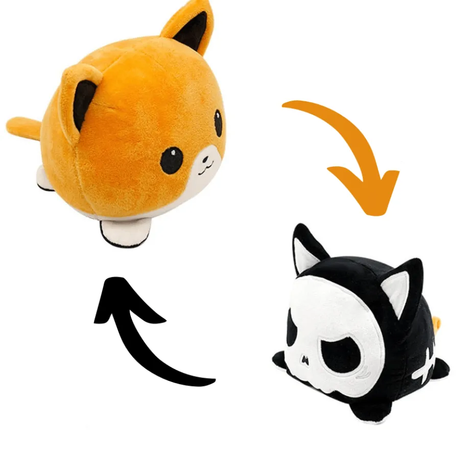 Peluche renard réversible