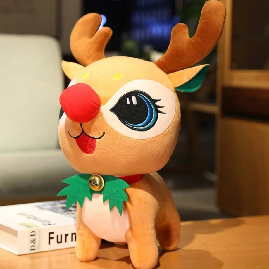 Peluche renne du père Noël