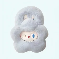 Peluche sac à main style Labubu doux fourrure hiver mignon