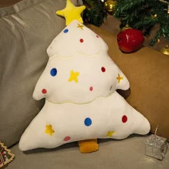 Peluche sapin de Noël coloré