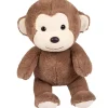 Peluche singe marron mignonne