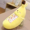 Peluche squishmallow banane géante