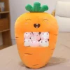 Peluche squishmallow carotte géante