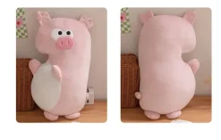 Peluche squishmallow cochon bagarreur