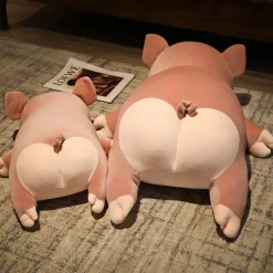 Peluche squishmallow cochon à la grosse truffe